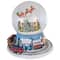 7.25" Musical Revolving House Christmas Snow Dome Décor